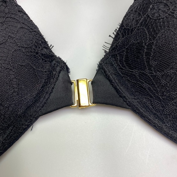 VS BLK Push-up Plunge, 32D *P1008 - Picture 2 of 7